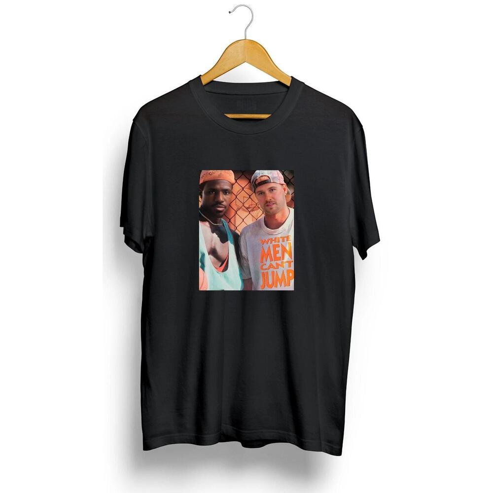 Luka Doncic  Lebron James  White Men Cant Jump T-Shirt